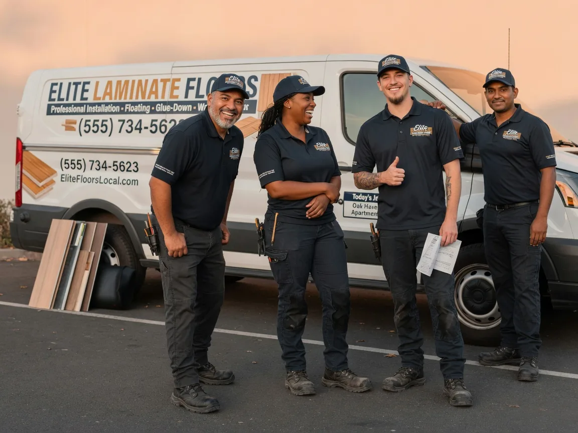 Laminate flooring installation company in Bryan, OH